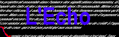 bienvenue sur le site du journal l'Echo